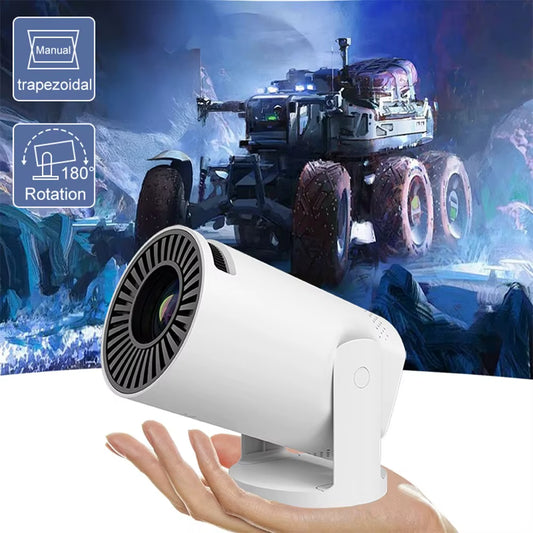 1080P Wired Portable Mini Projector with Speakers Watch Movies Dual 200 ANSI Home Outdoor Office Projectors Large Screen Movies